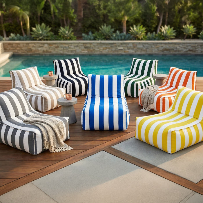 Santorin Rock Outdoor Lounger