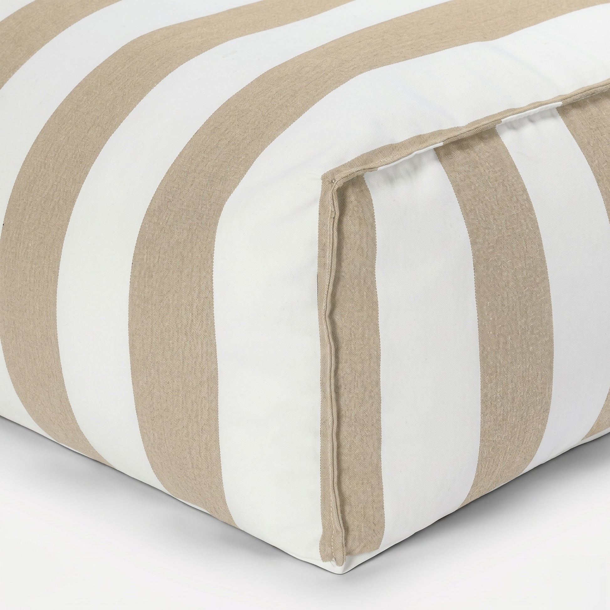 Puf otomano Santorin Roll para interior y exterior