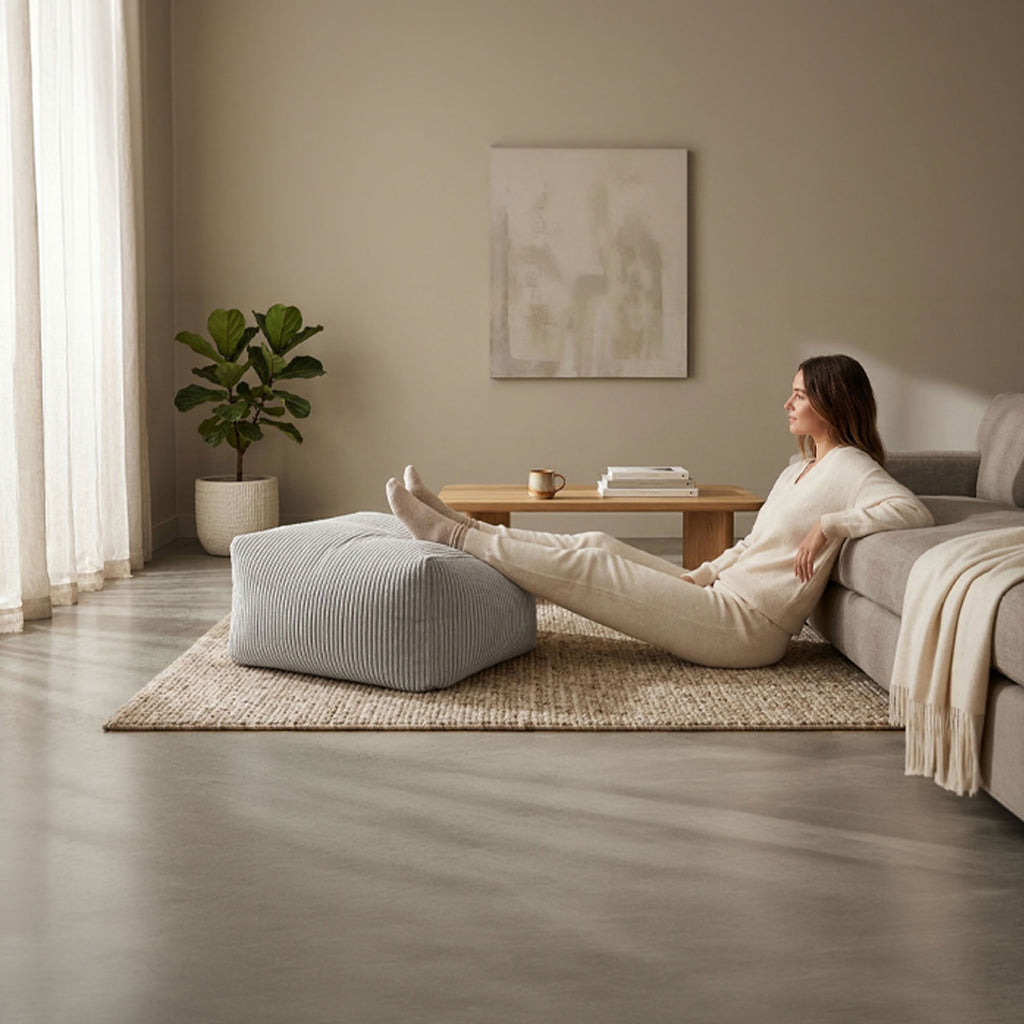 Pouf roulant Shara de Gouchee Home
