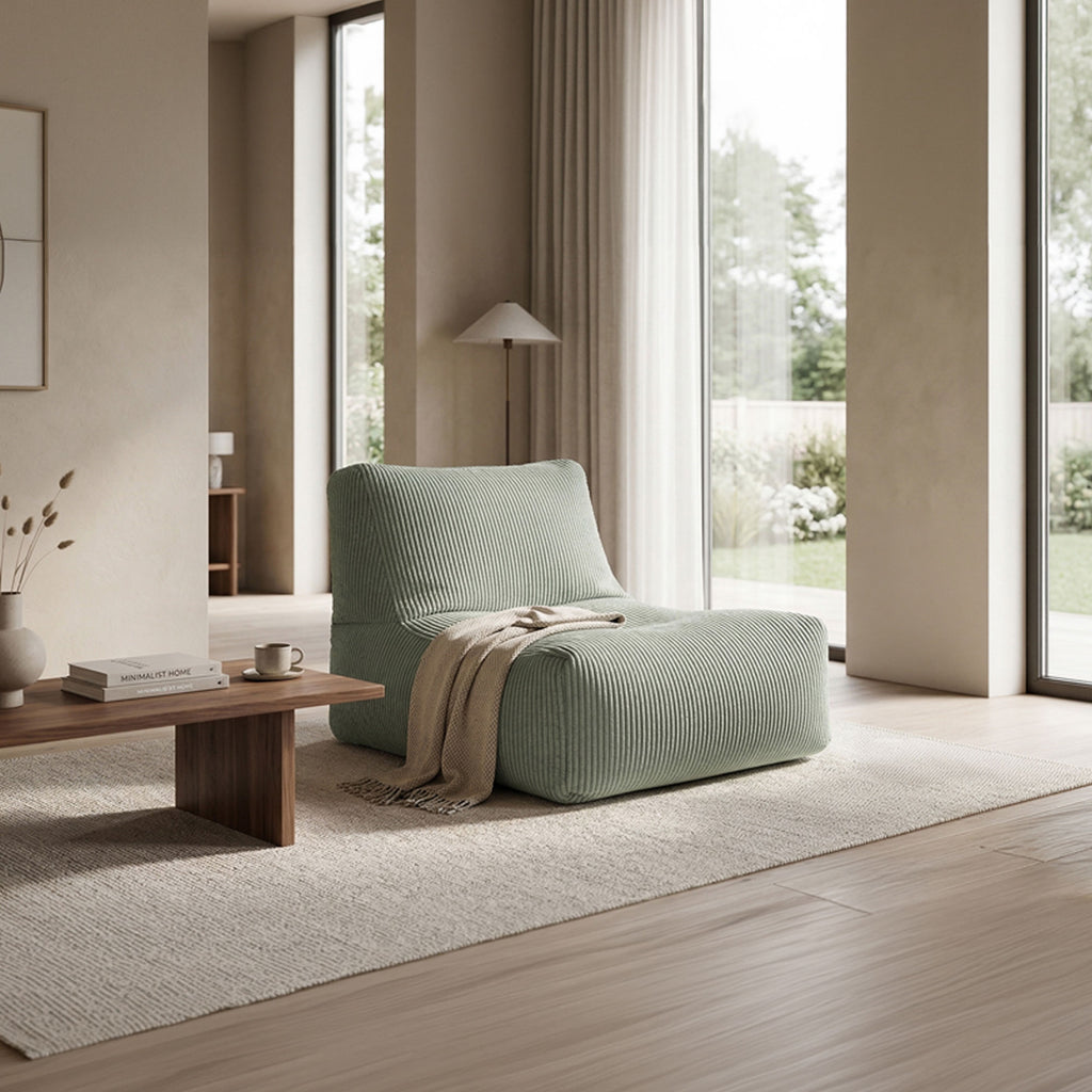 Pouf-chaise longue Shara Rock