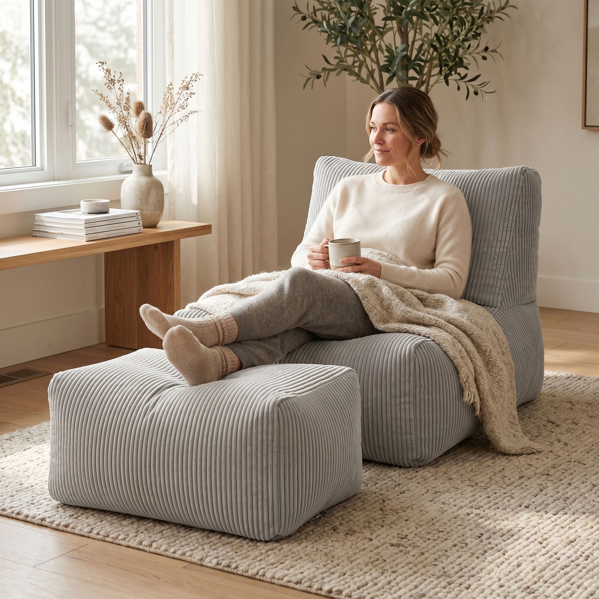 Pouf roulant Shara de Gouchee Home