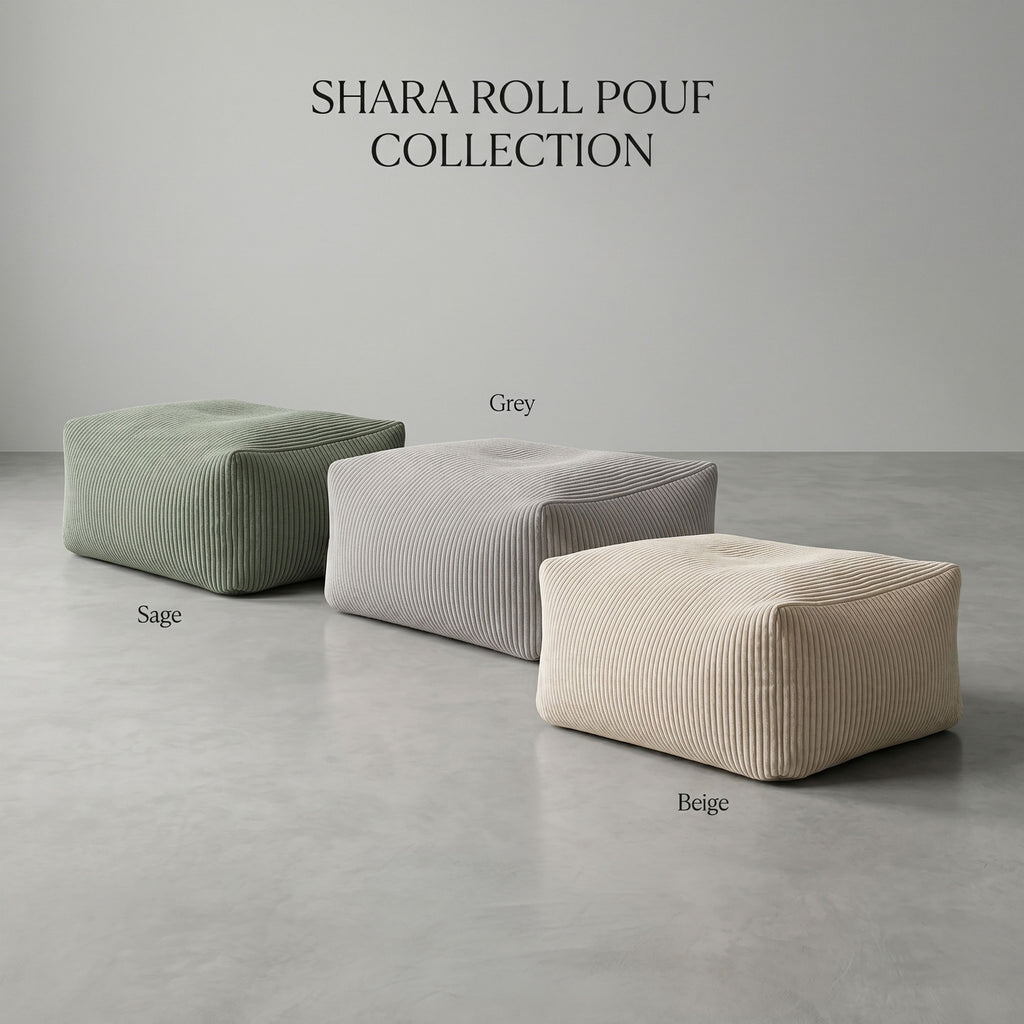 Pouf roulant Shara de Gouchee Home