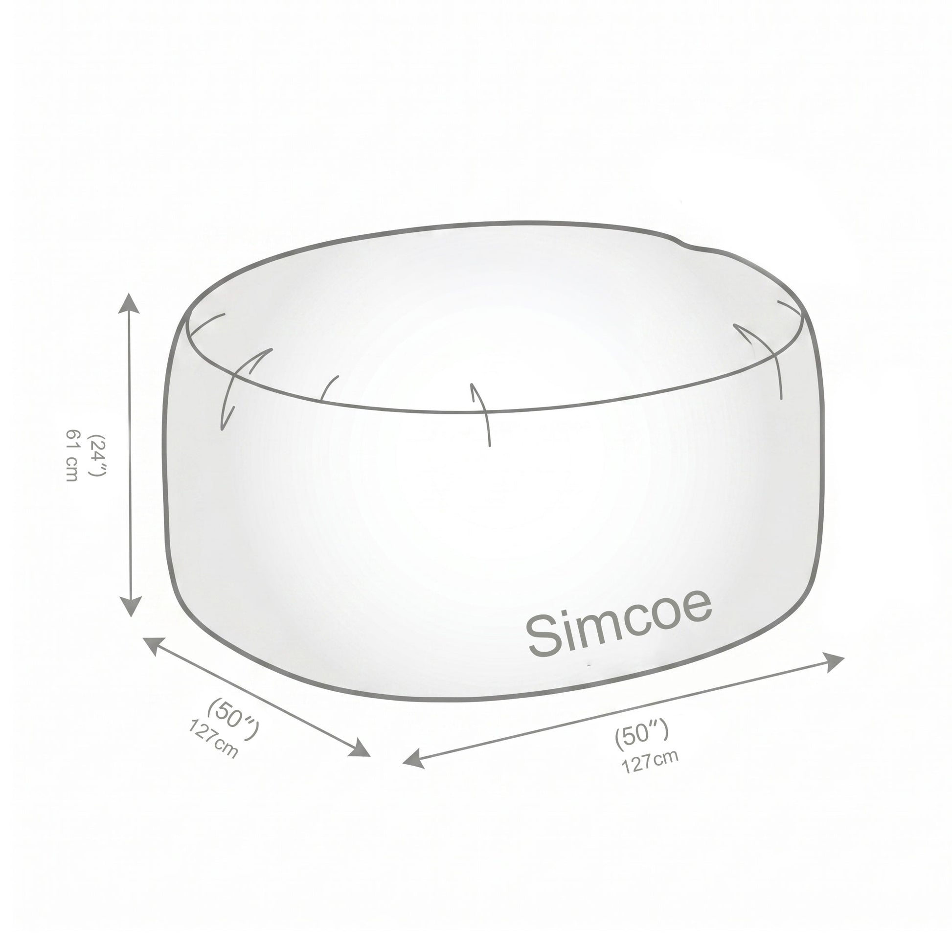 Simcoe Foam Bean Bag Chair