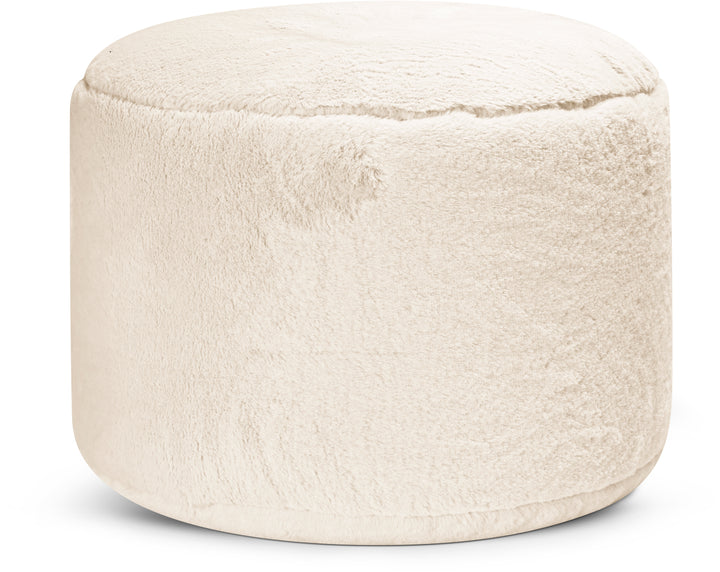 Dotcom Softy Faux Fur Pouf