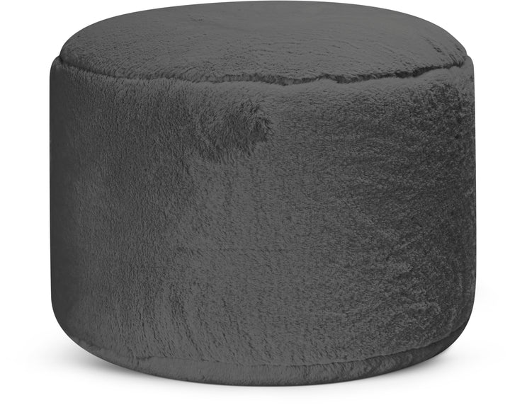 Dotcom Softy Faux Fur Pouf