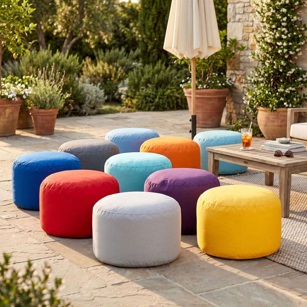 Puf para interior y exterior Soleil