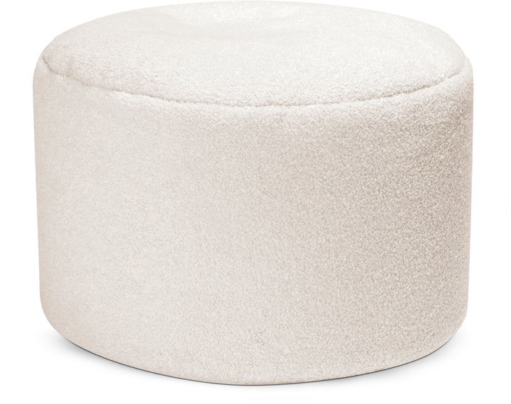 Dotcom Woolly Bean Bag Pouf 20"dia x 12"h