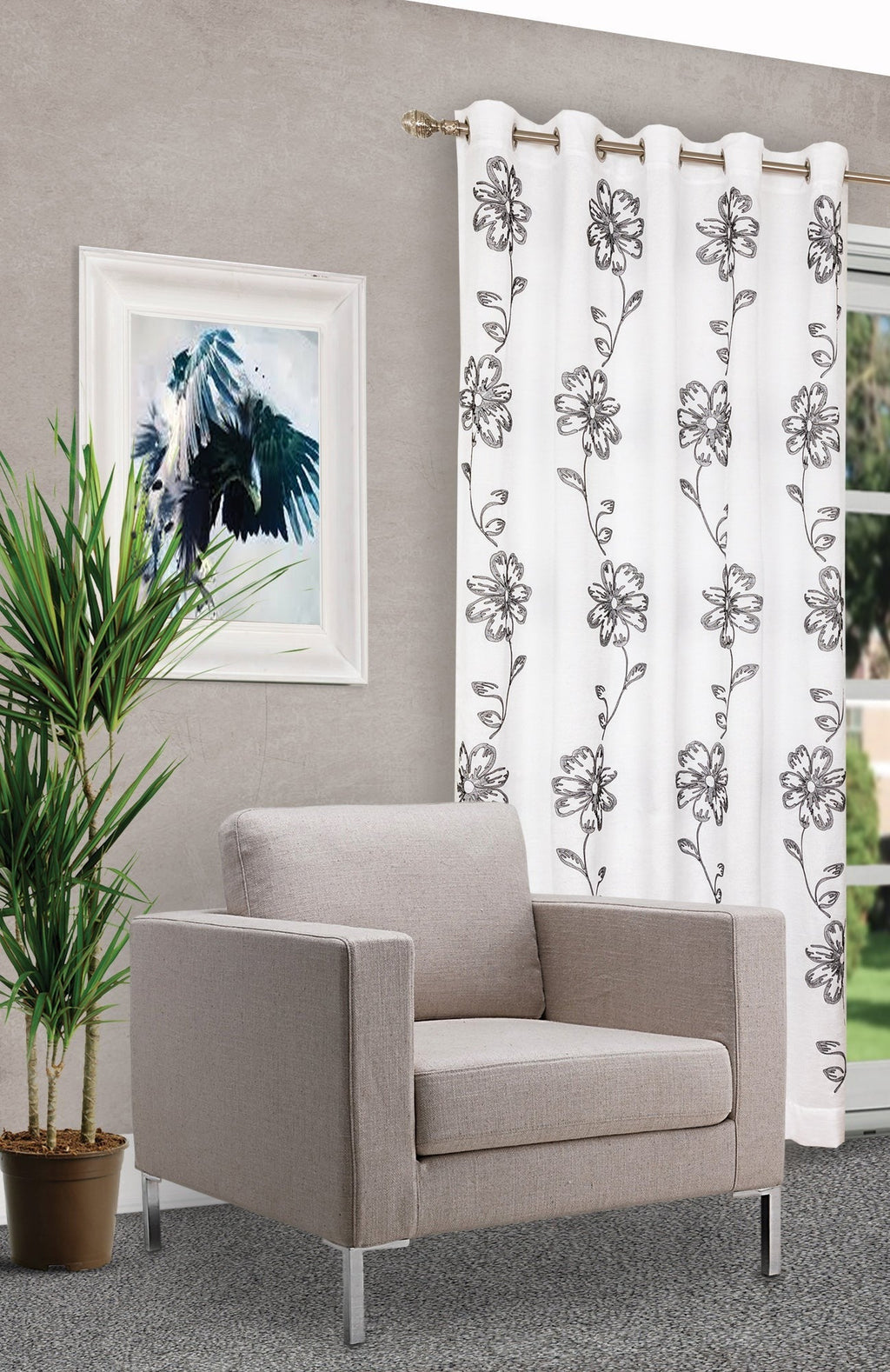 Blossom Extra Wide Panel 2PC