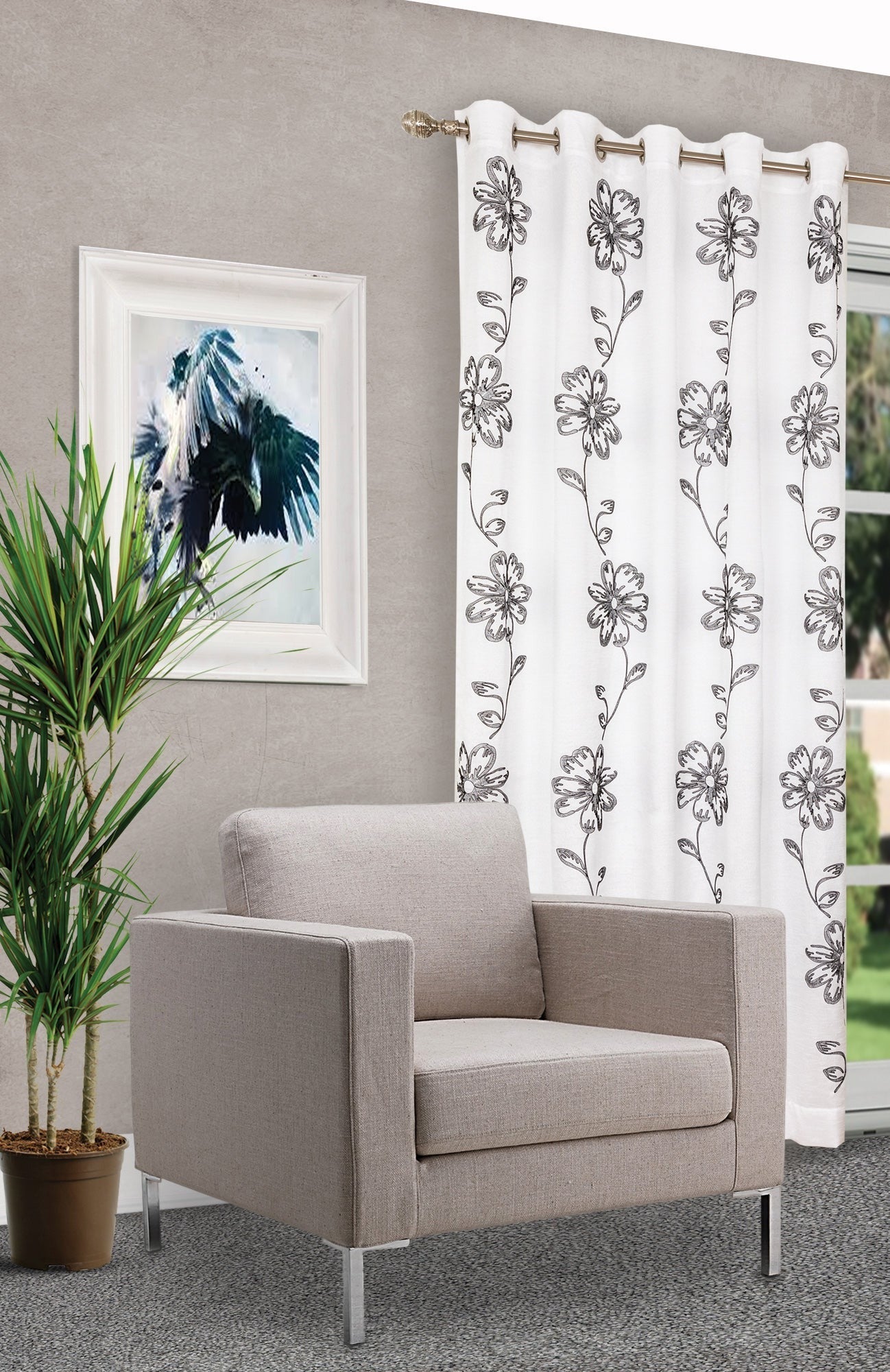 Blossom Extra Wide Panel 2PC