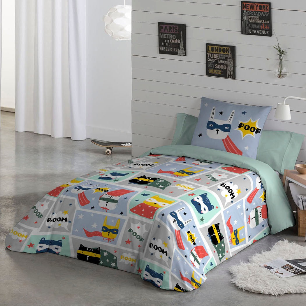 Boom Twin 2pcs Duvet Cover Set (66"Wx86"L)