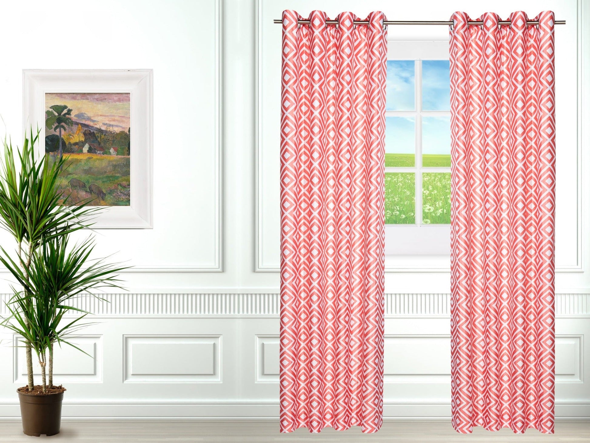 Chelsea Coral Panel 2PC