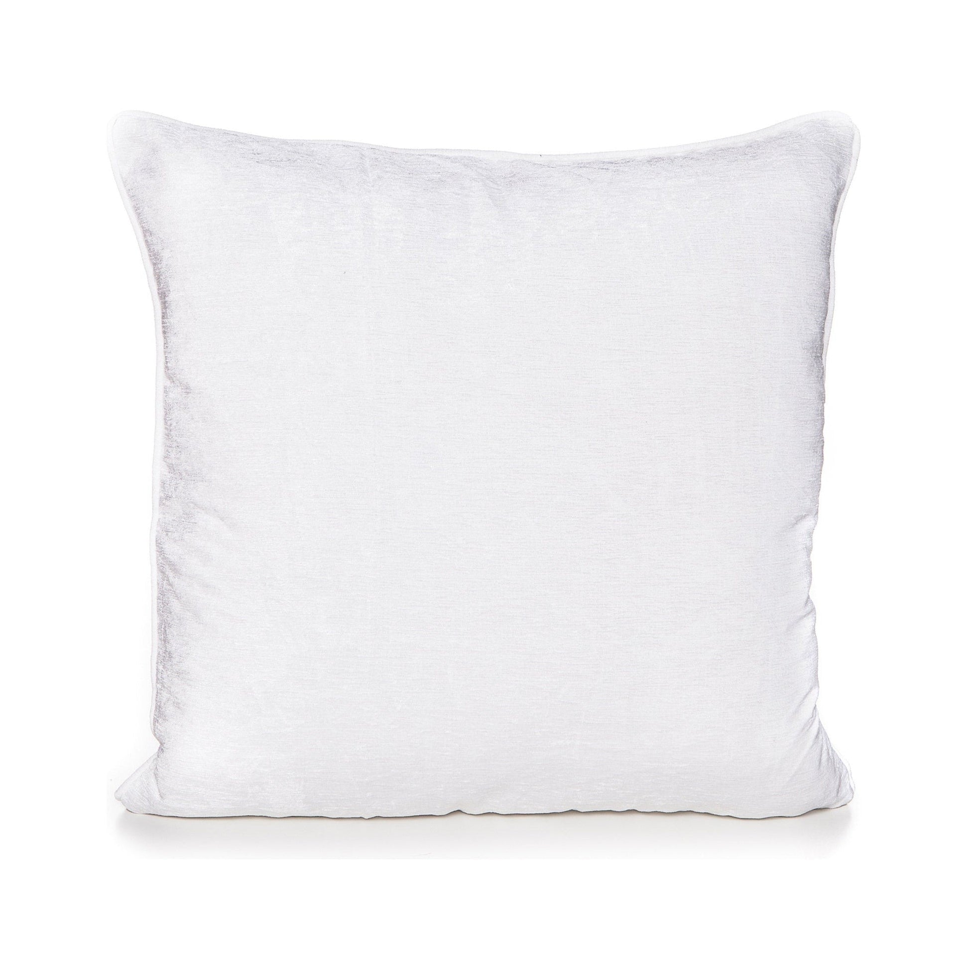 White pillow on a white background