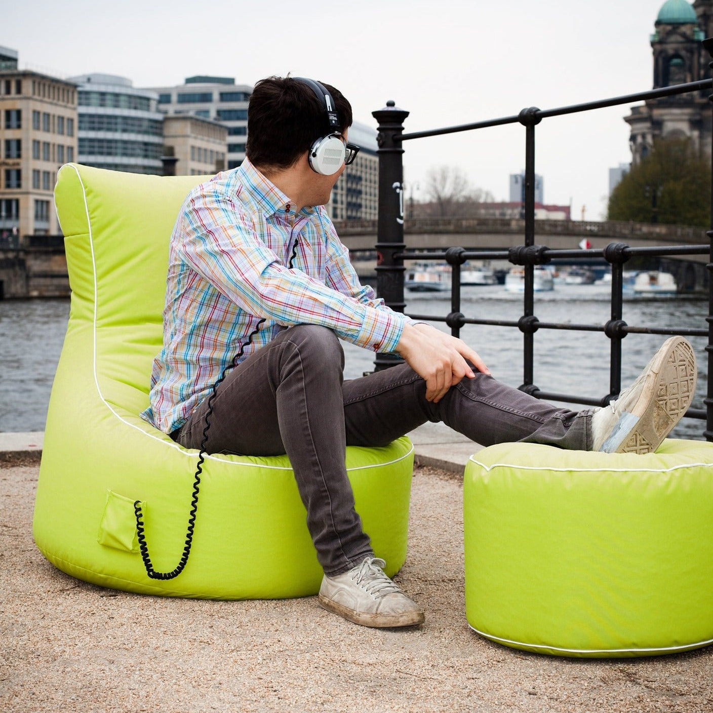 Dotcom Brava Pouf Ottoman