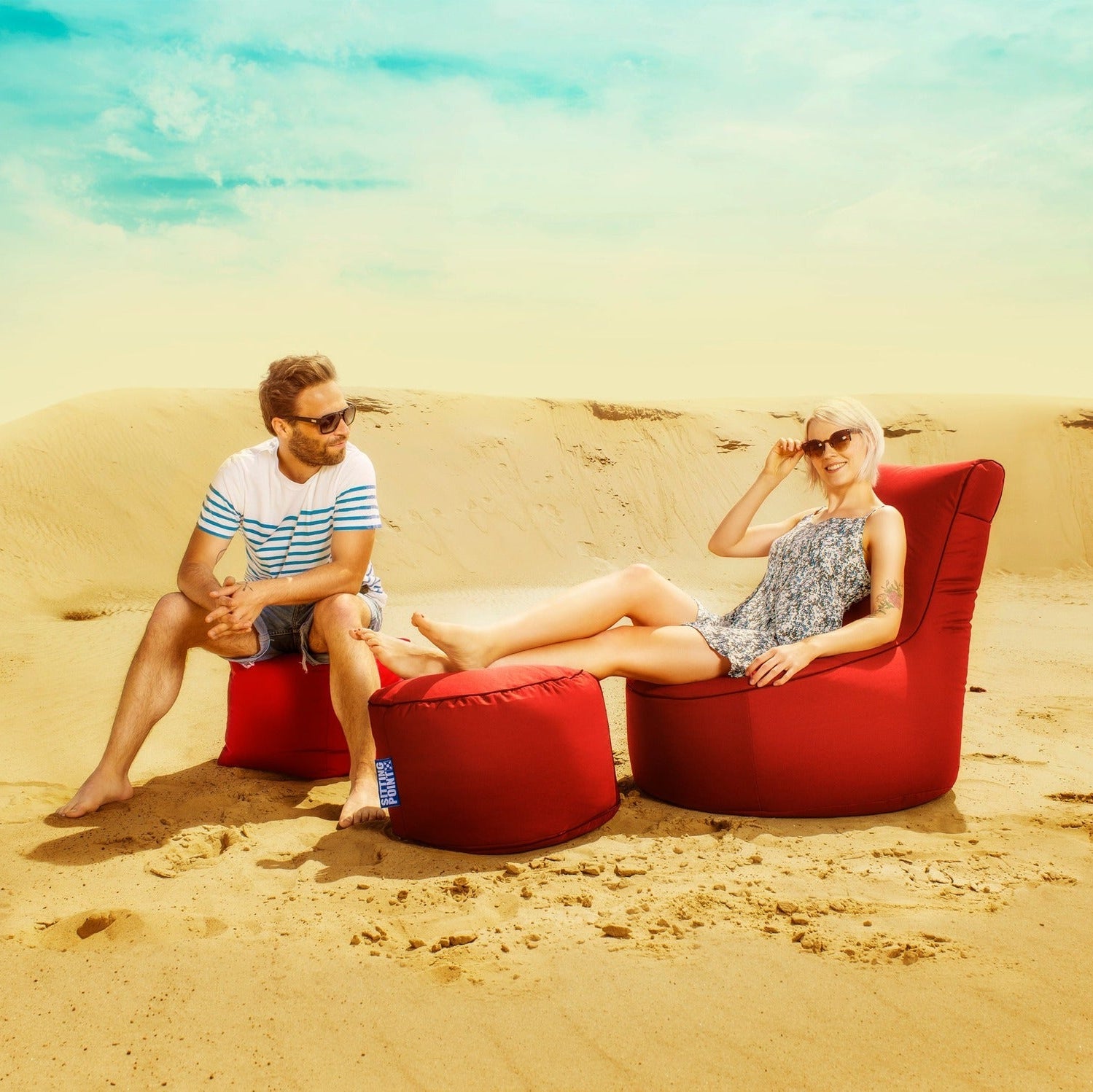 Dotcom Brava Pouf Ottoman