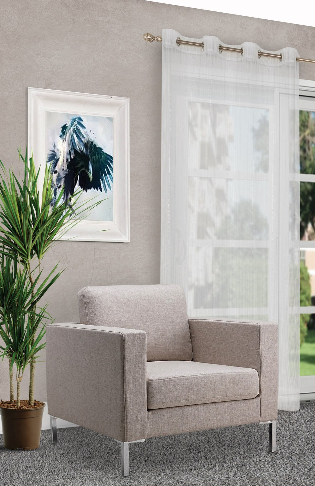 Emily Striped Sheer 2PC