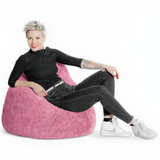 Fauteuil poire moelleux