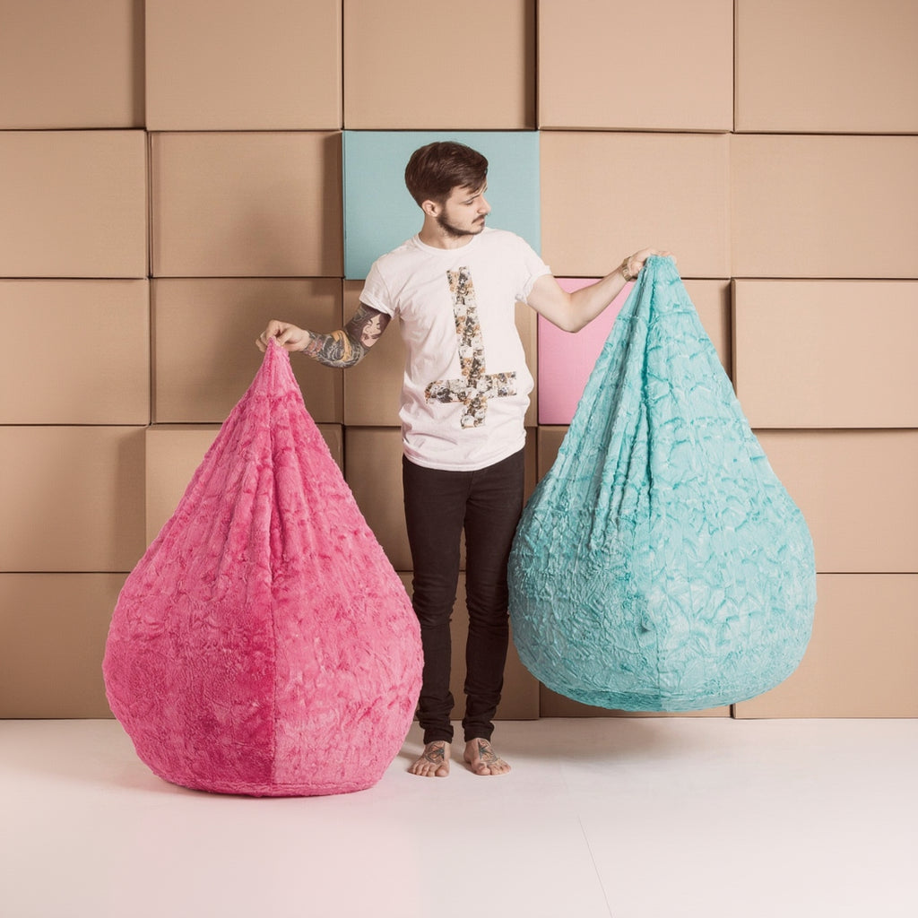 Sillón puff mullido