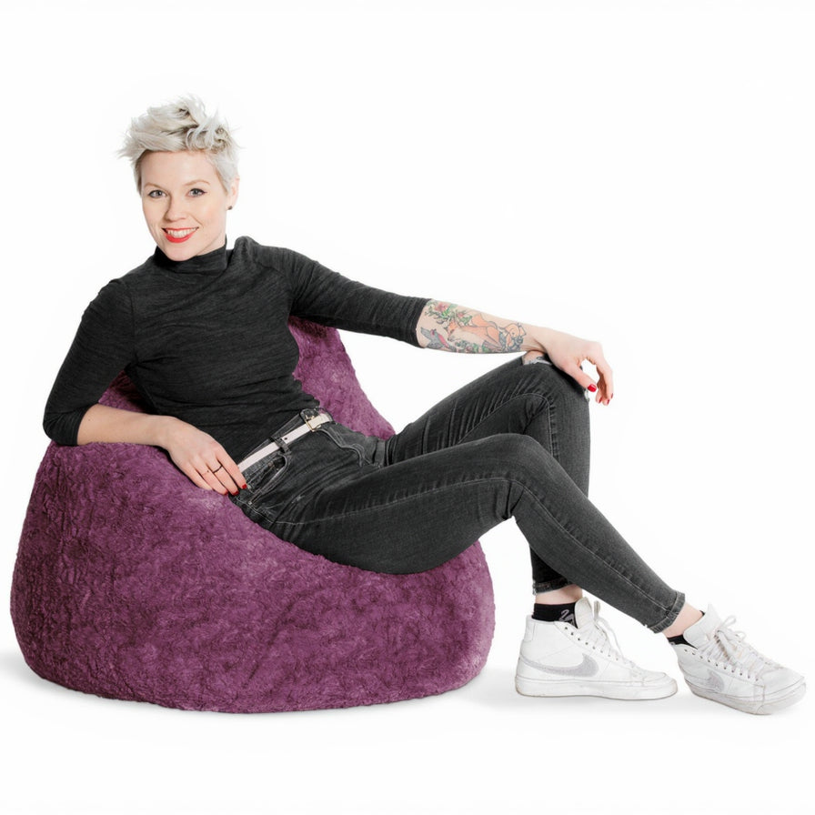 Sillón puff mullido