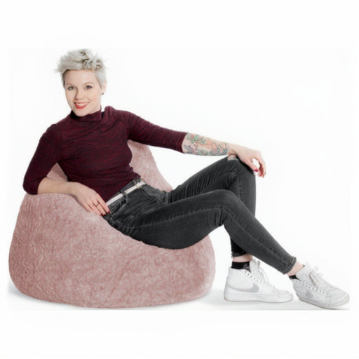 Fauteuil poire moelleux