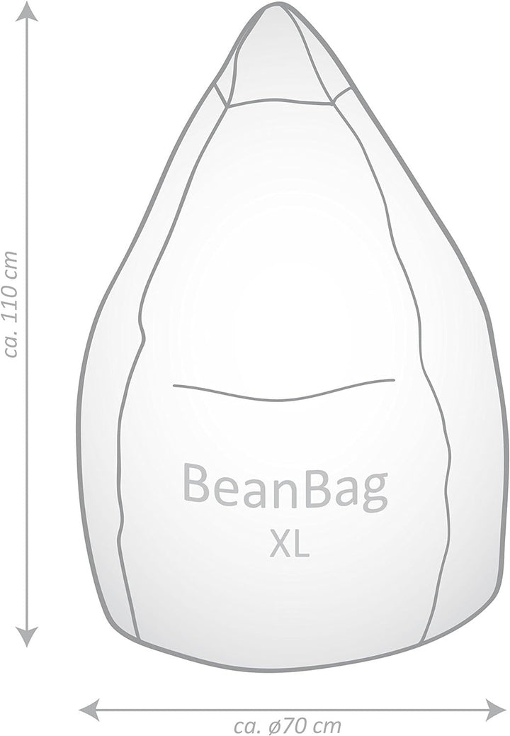 Fauteuil poire Fussball