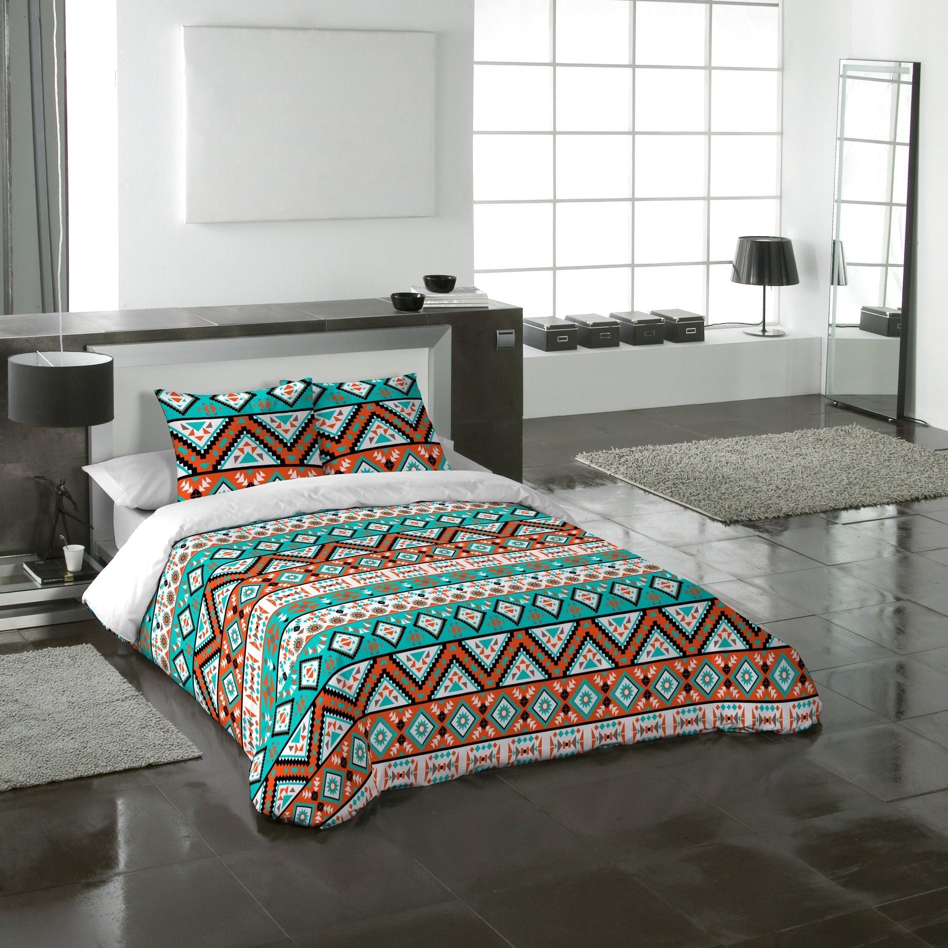 Afrika King Cotton Duvet Cover Set