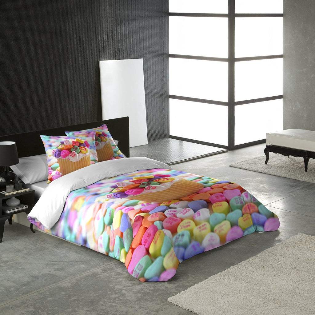 Cupcake Queen Cotton Duvet Cover Set