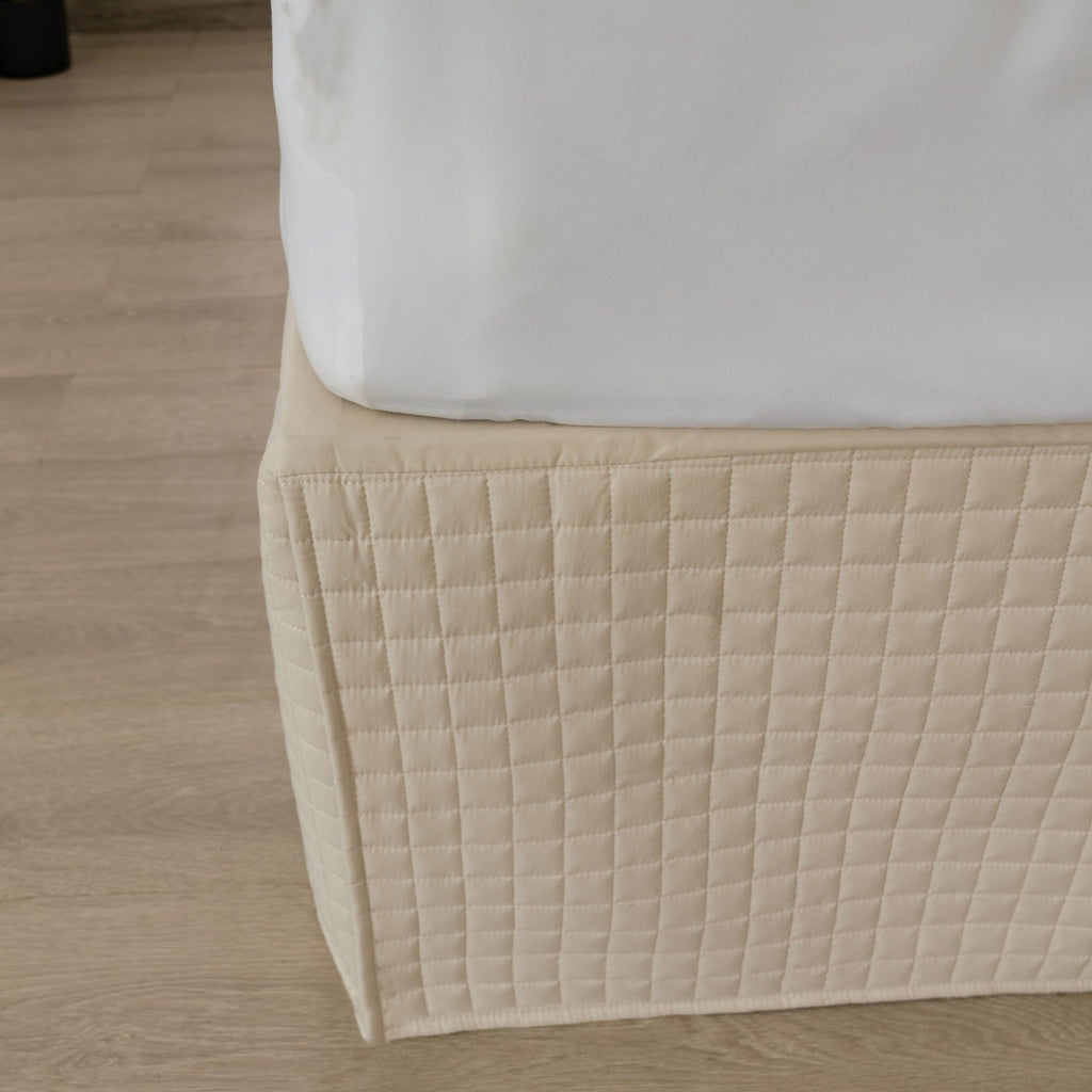 Gouchee Home Grid Bedskirt