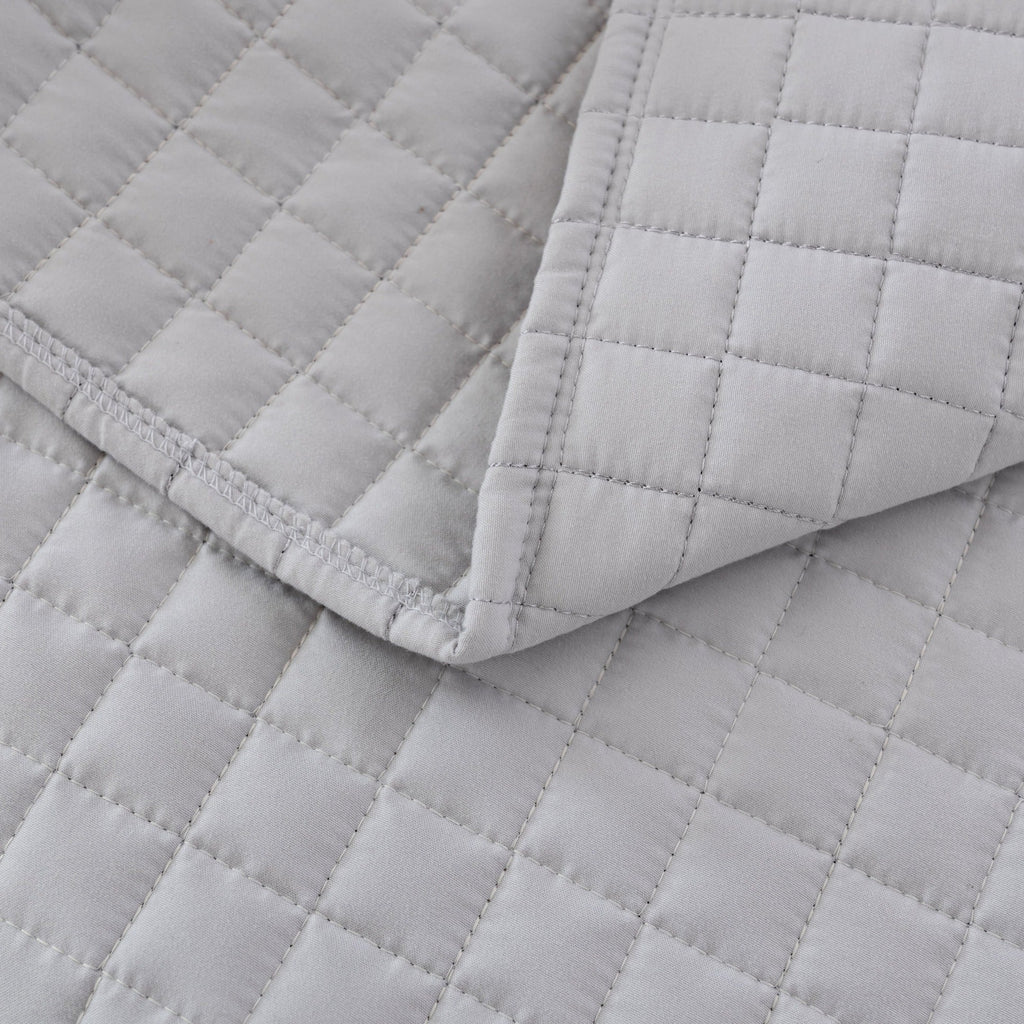 Gouchee Home Grid Bedskirt