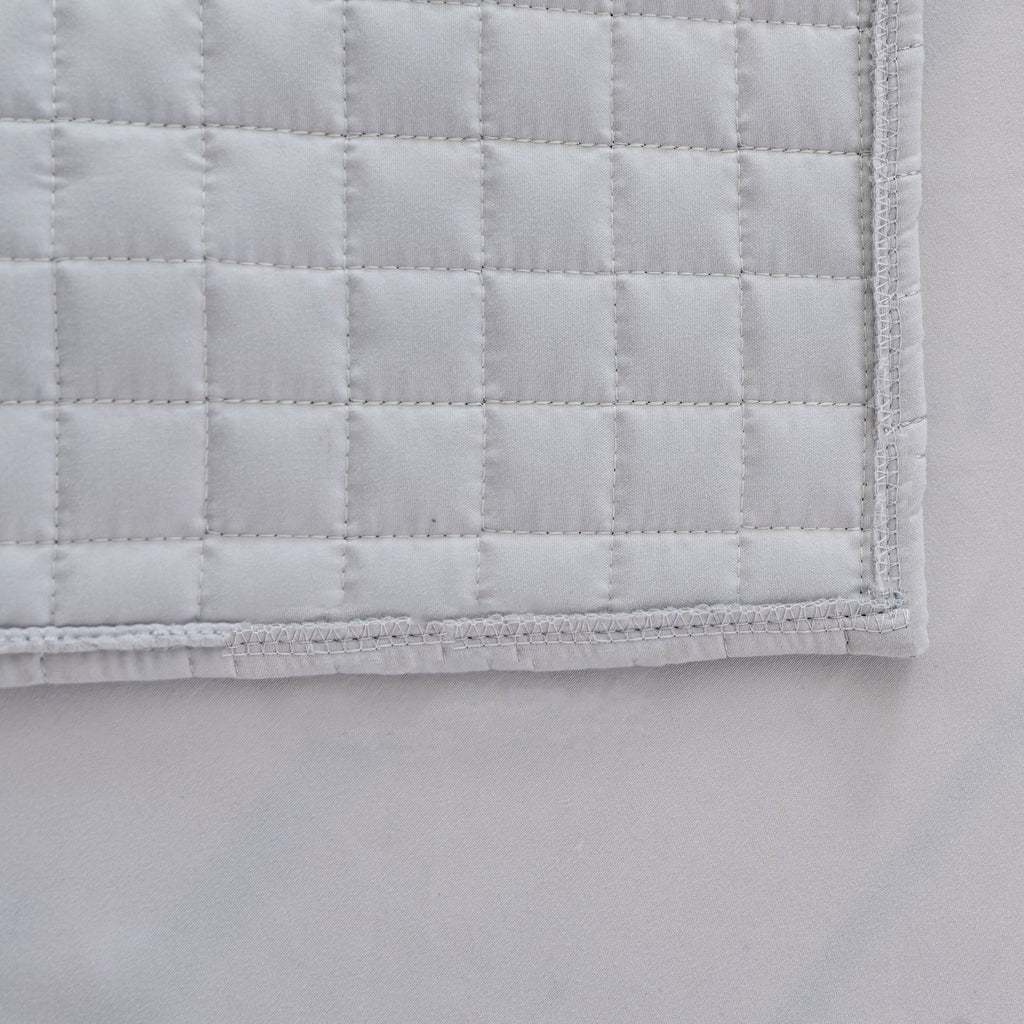 Gouchee Home Grid Bedskirt