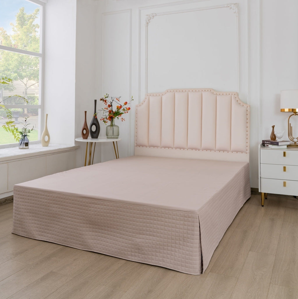 Gouchee Home Grid Bedskirt