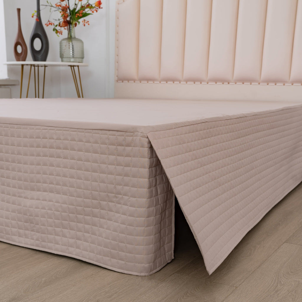 Gouchee Home Grid Bedskirt