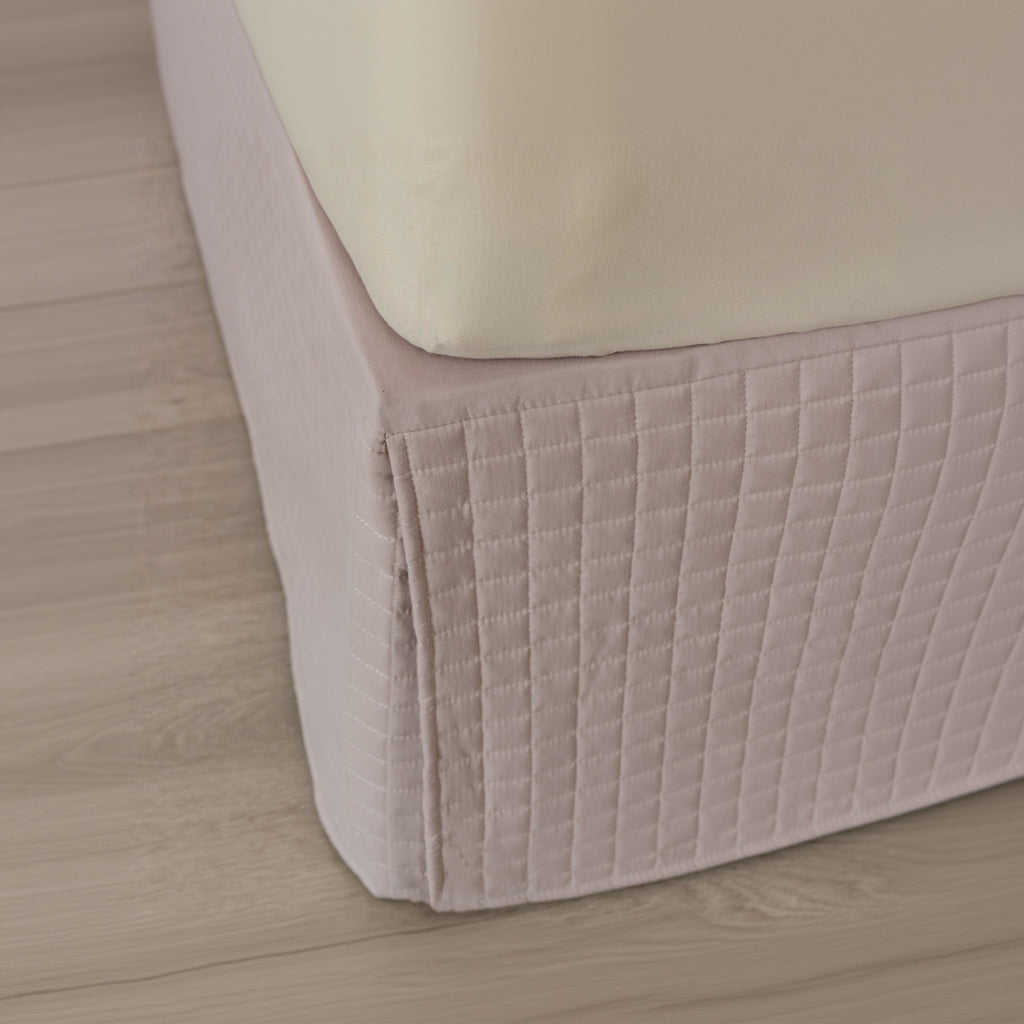 Gouchee Home Grid Bedskirt