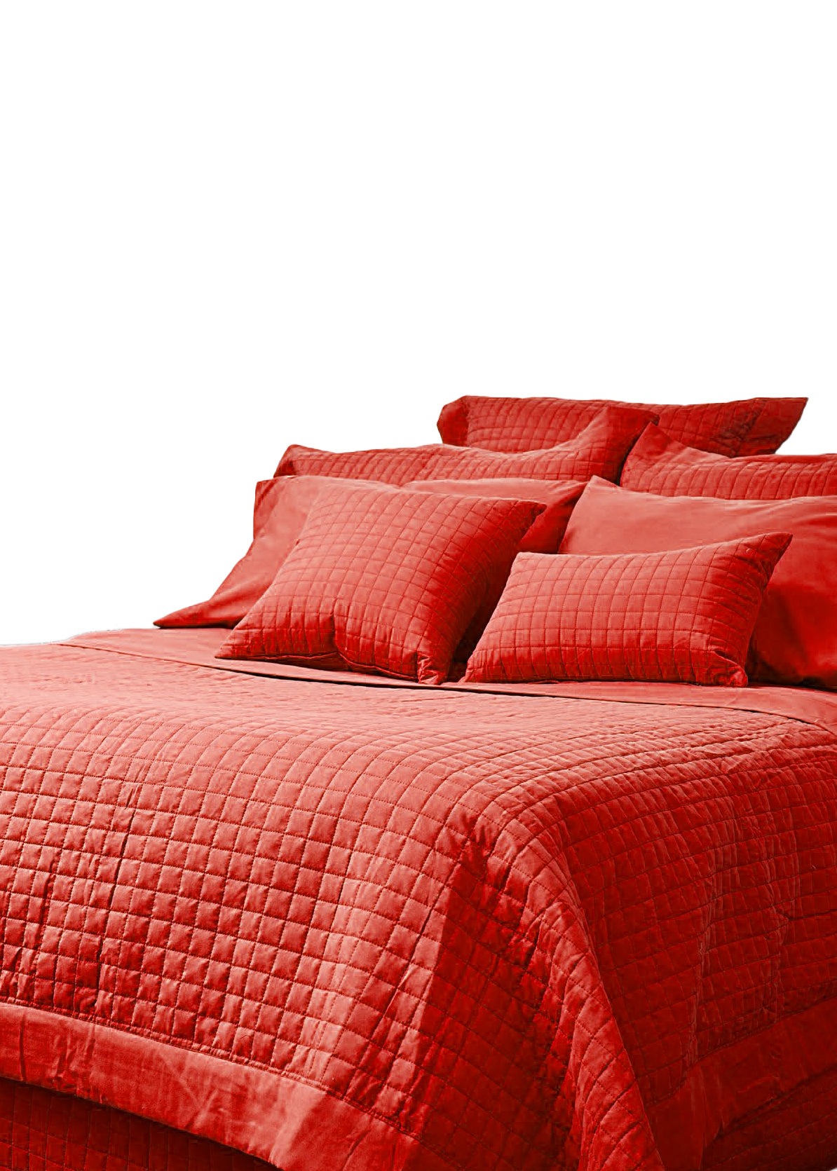 Gouchee Home Grid Bedskirt