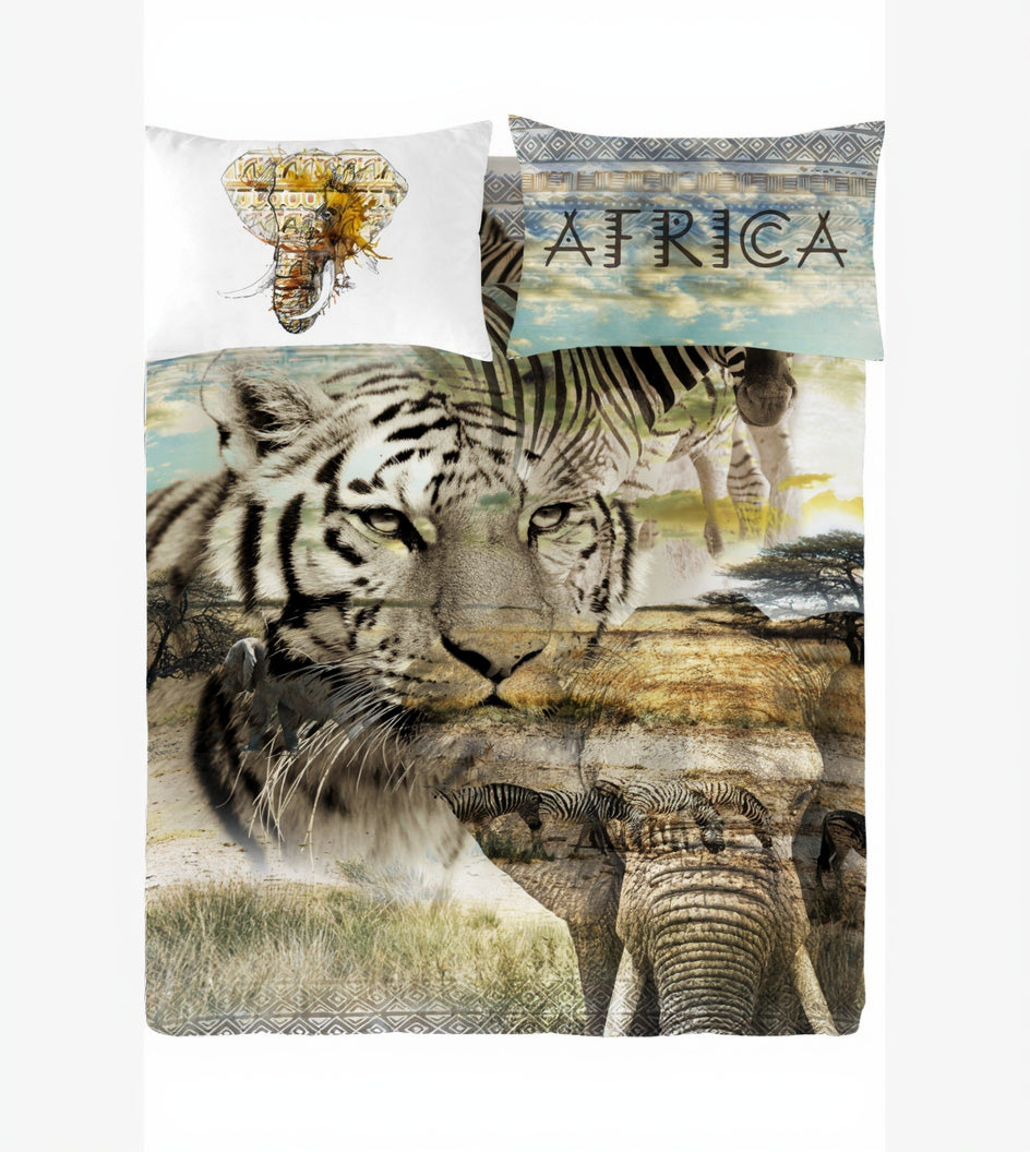 Gouchee Home Kito Safari 3pc Duvet Cover Set