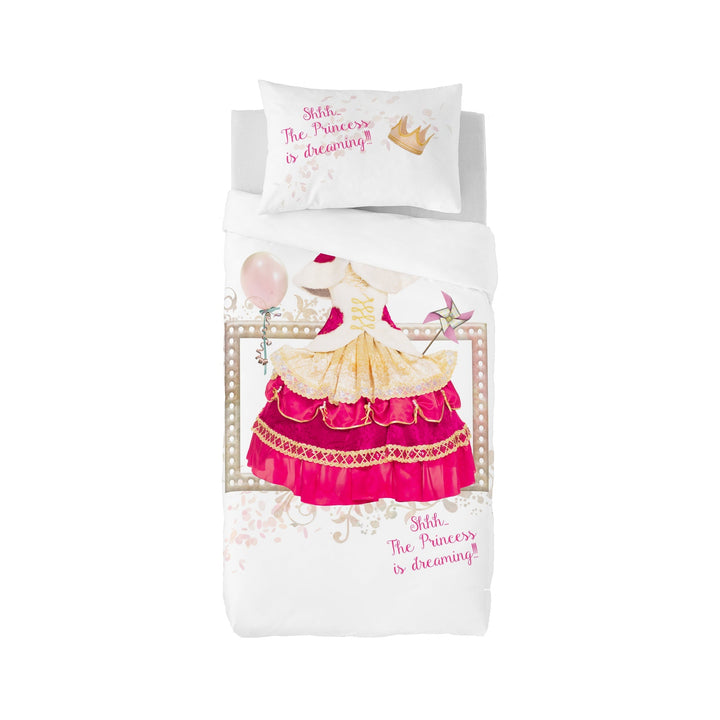 Gouchee Home Princess Pink Twin 2pc Duvet Cover Set