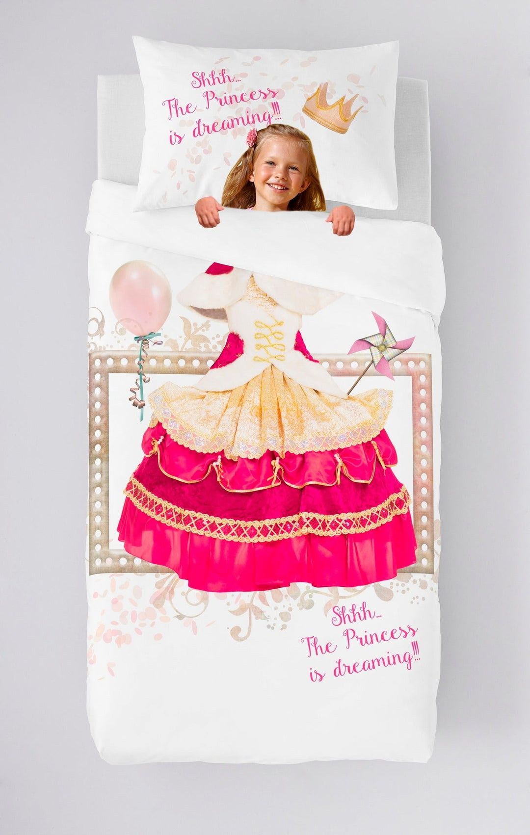 Parure de lit 2 pièces Princess Pink de Gouchee Home