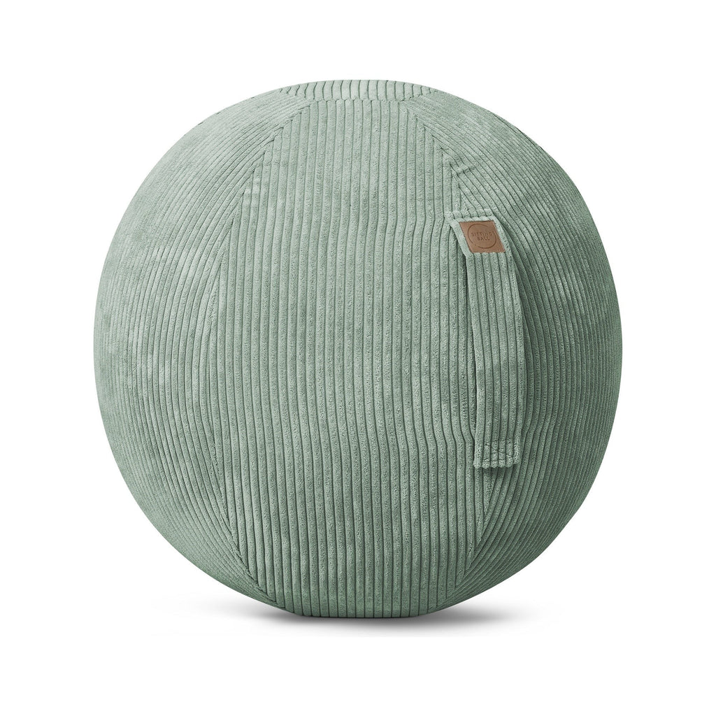 Pelota para sentarse Gouchee Home Shara Grey Shell de 25"