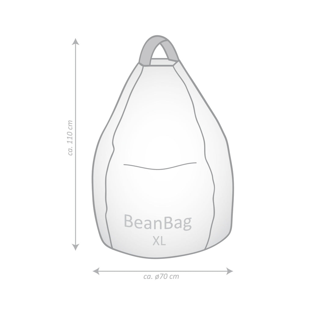 Fauteuil poire Harlekin