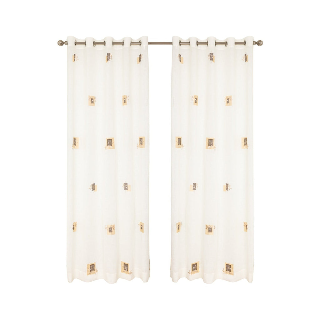 Impression Wide Semi-Sheer 2PC