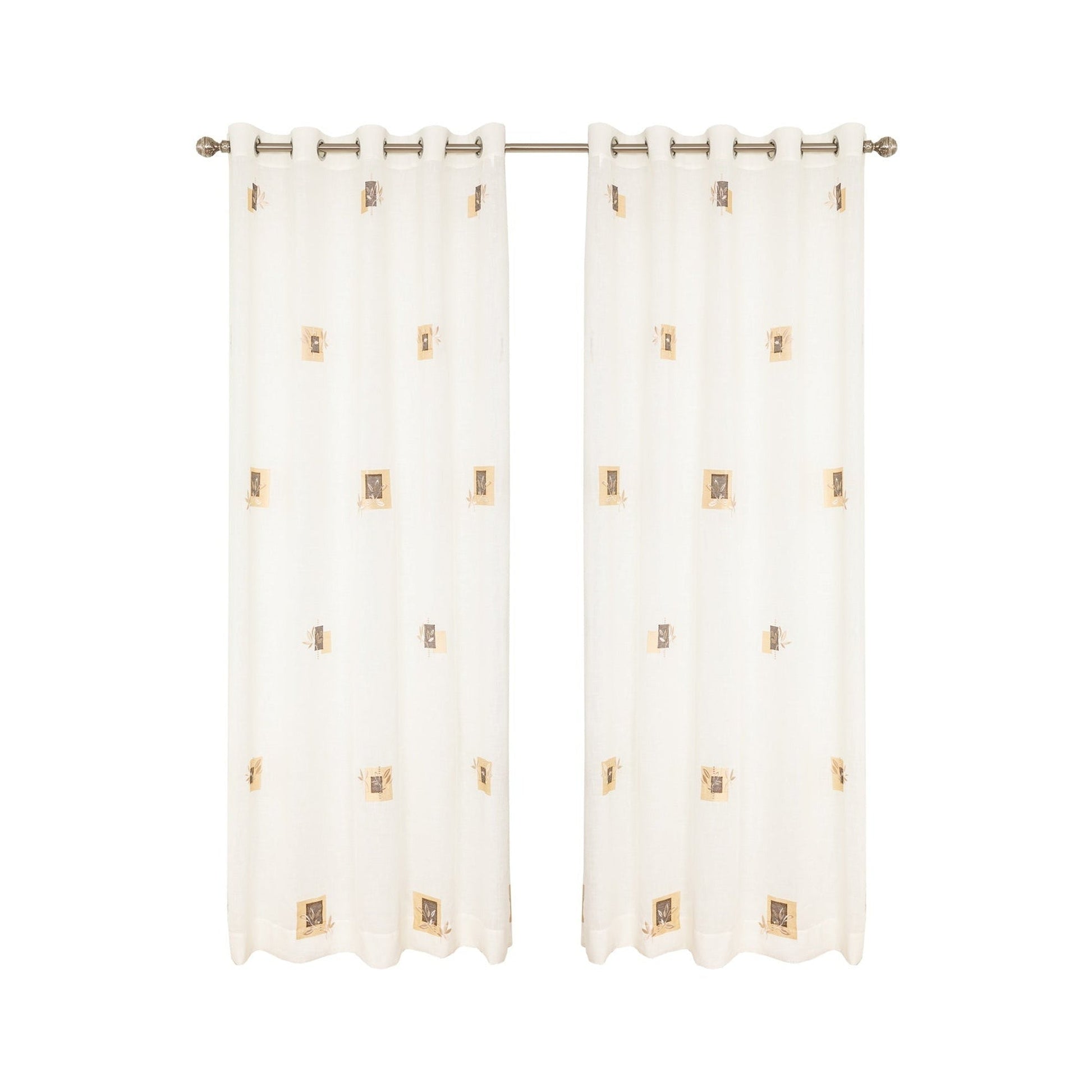 Impression Wide Semi-Sheer 2PC