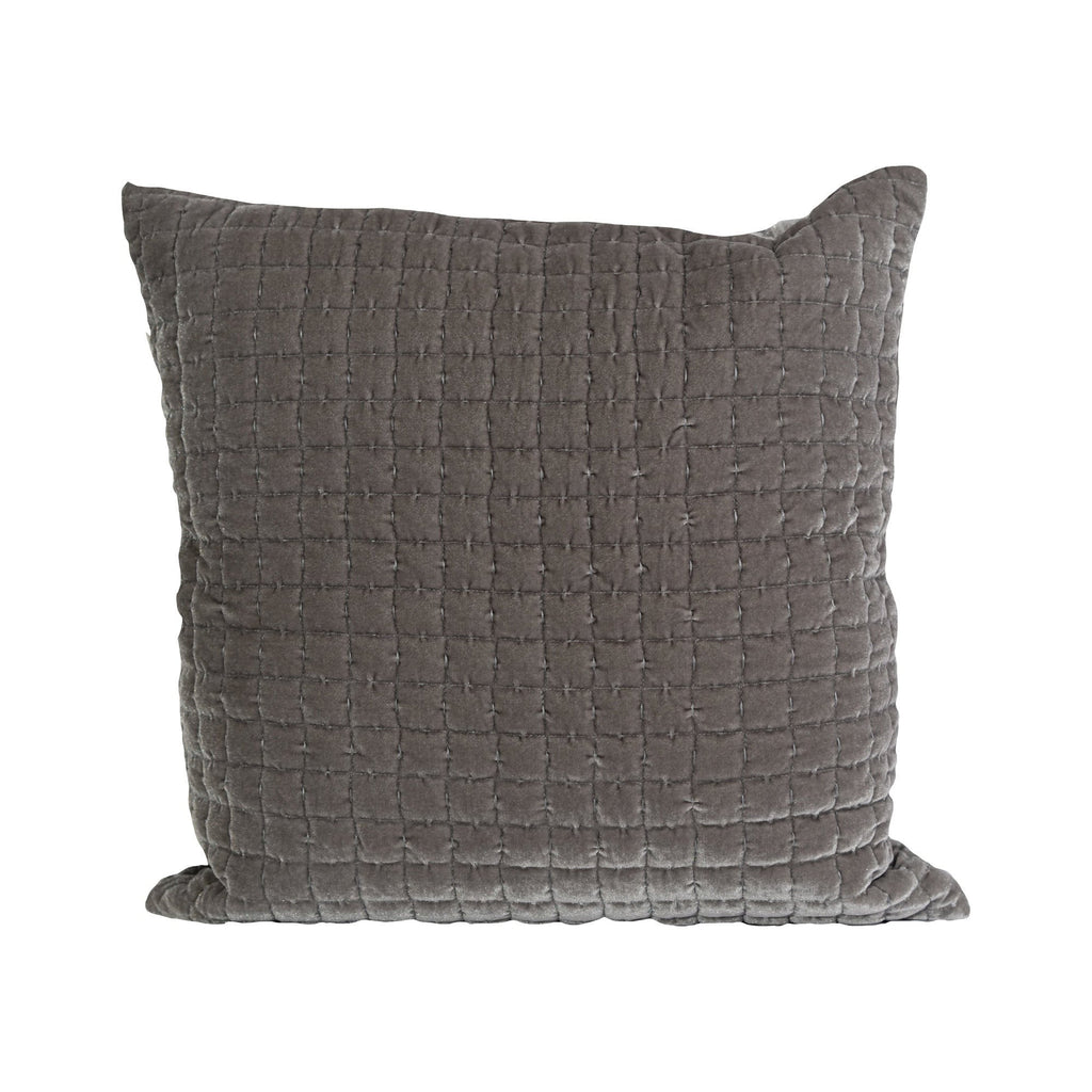 Layla Quilted Velvet Cushion 2PC