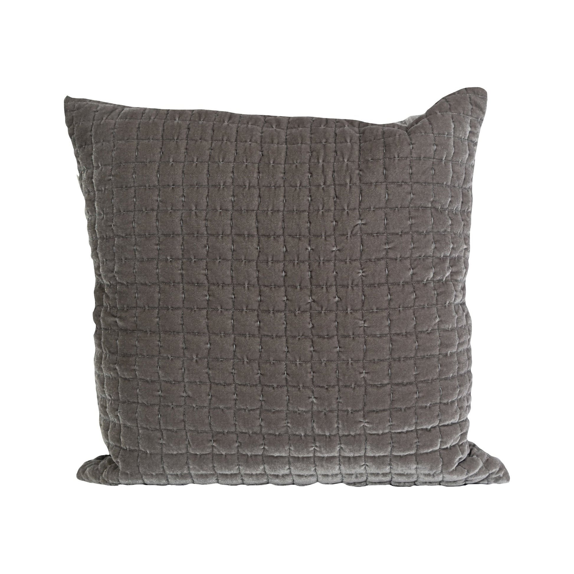 Layla Quilted Velvet Cushion 2PC