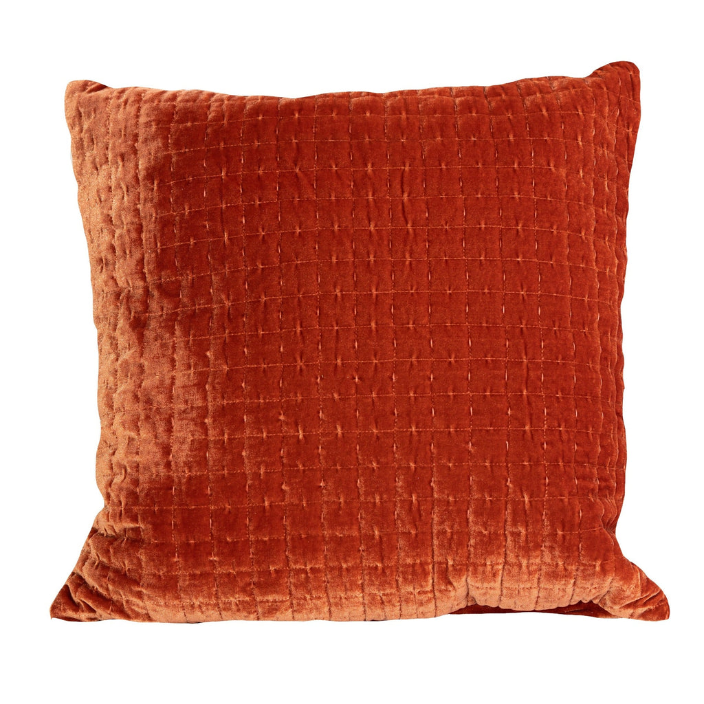 Layla Quilted Velvet Cushion 2PC