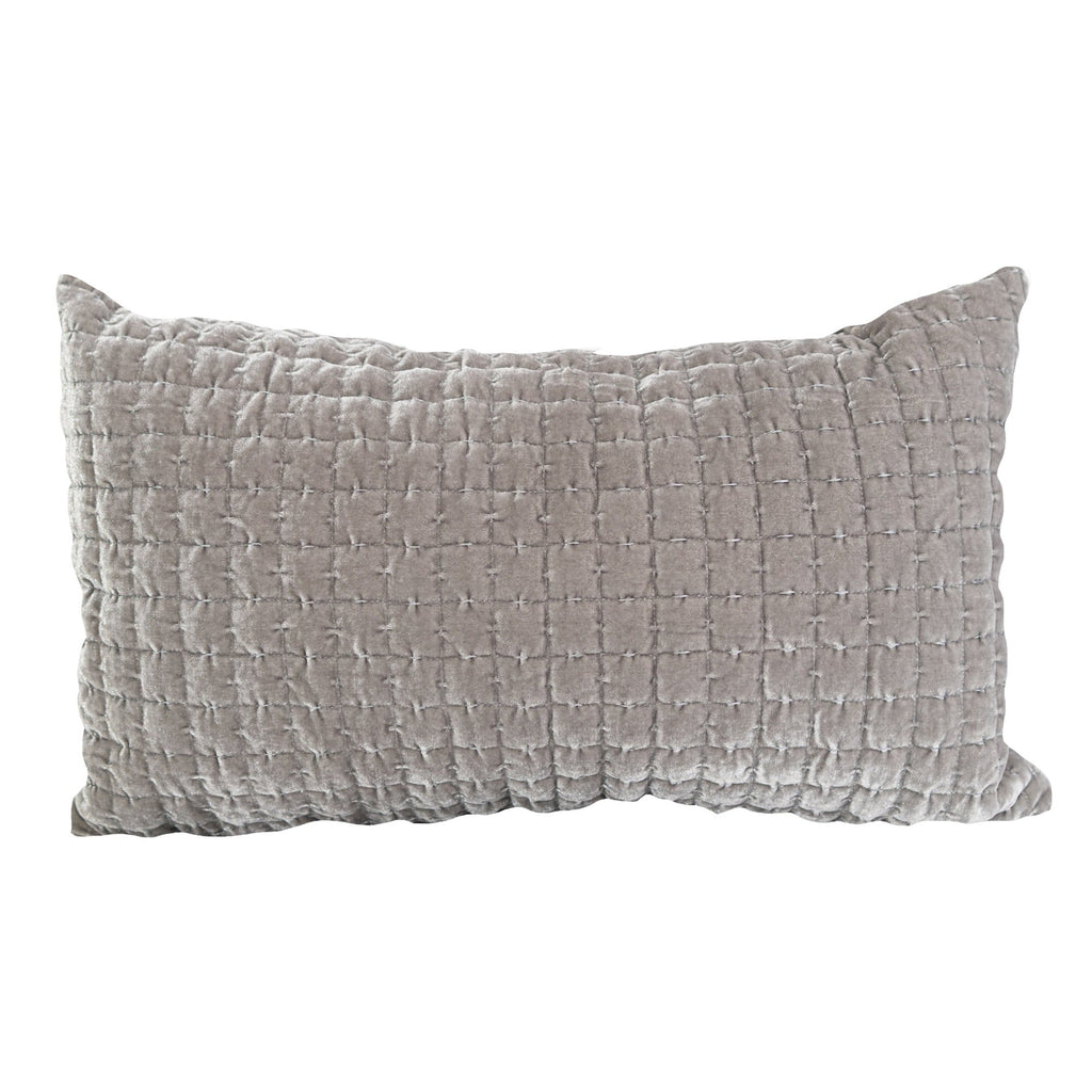 Layla Quilted Velvet Cushion 2PC