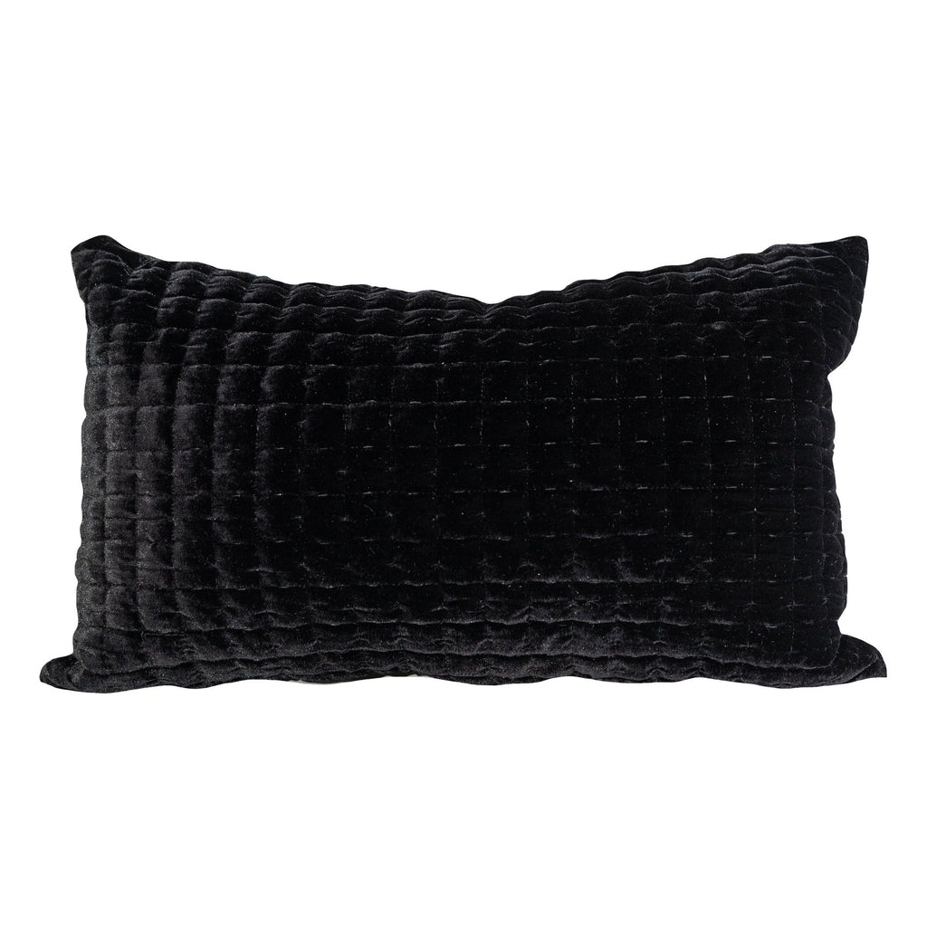 Layla Quilted Velvet Cushion 2PC