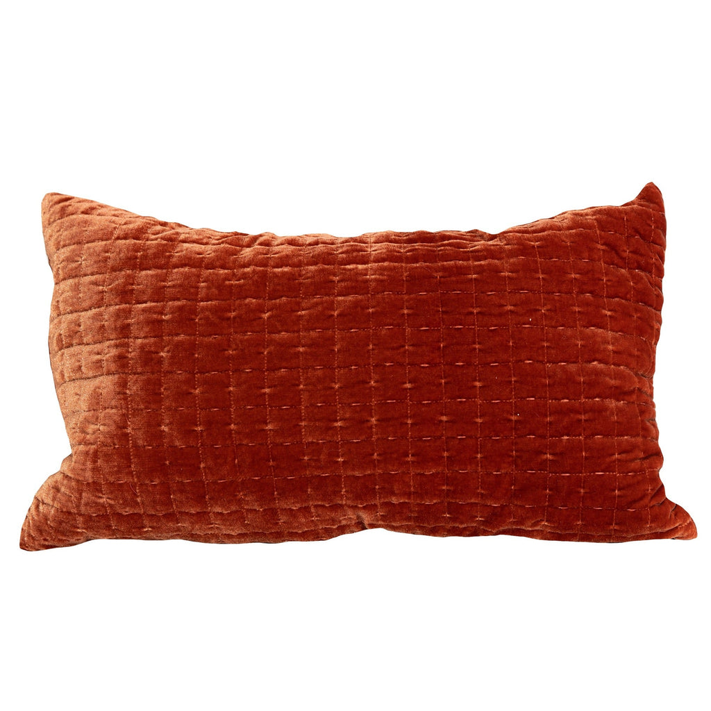 Layla Quilted Velvet Cushion 2PC