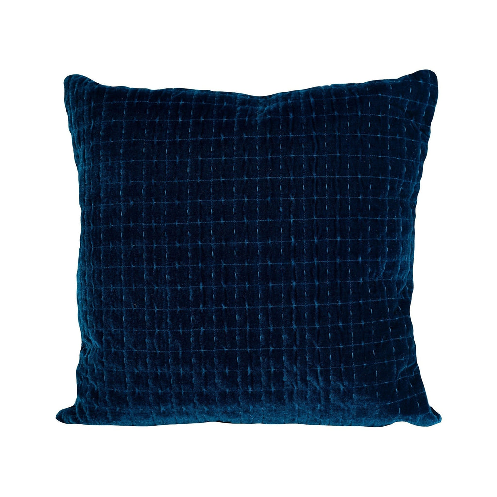 Layla Quilted Velvet Cushion 2PC