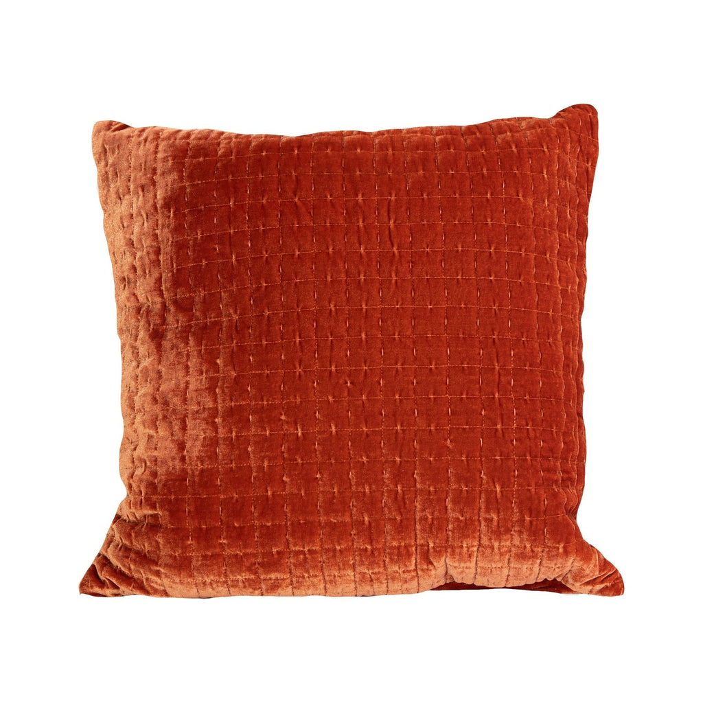 Layla Quilted Velvet Cushion 2PC