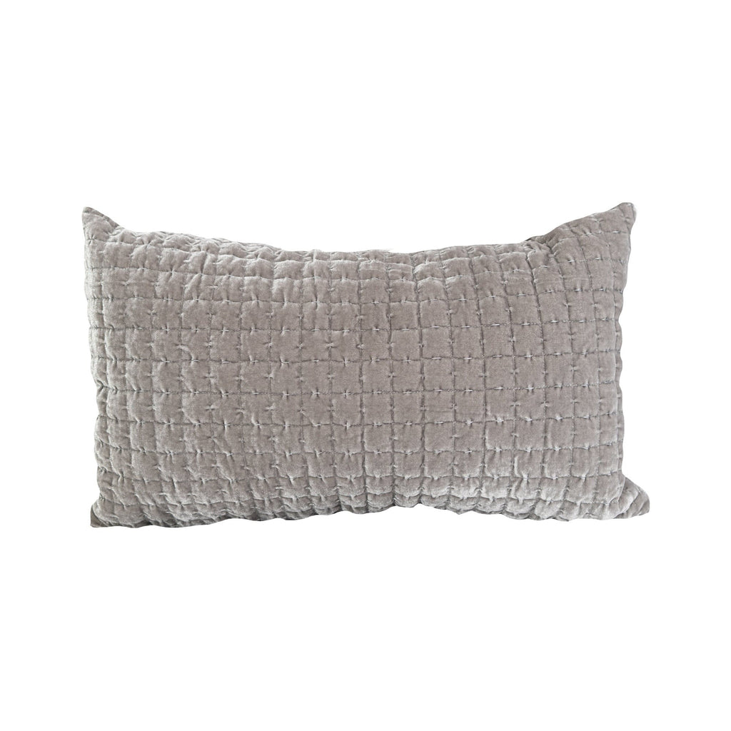 Layla Quilted Velvet Cushion 2PC