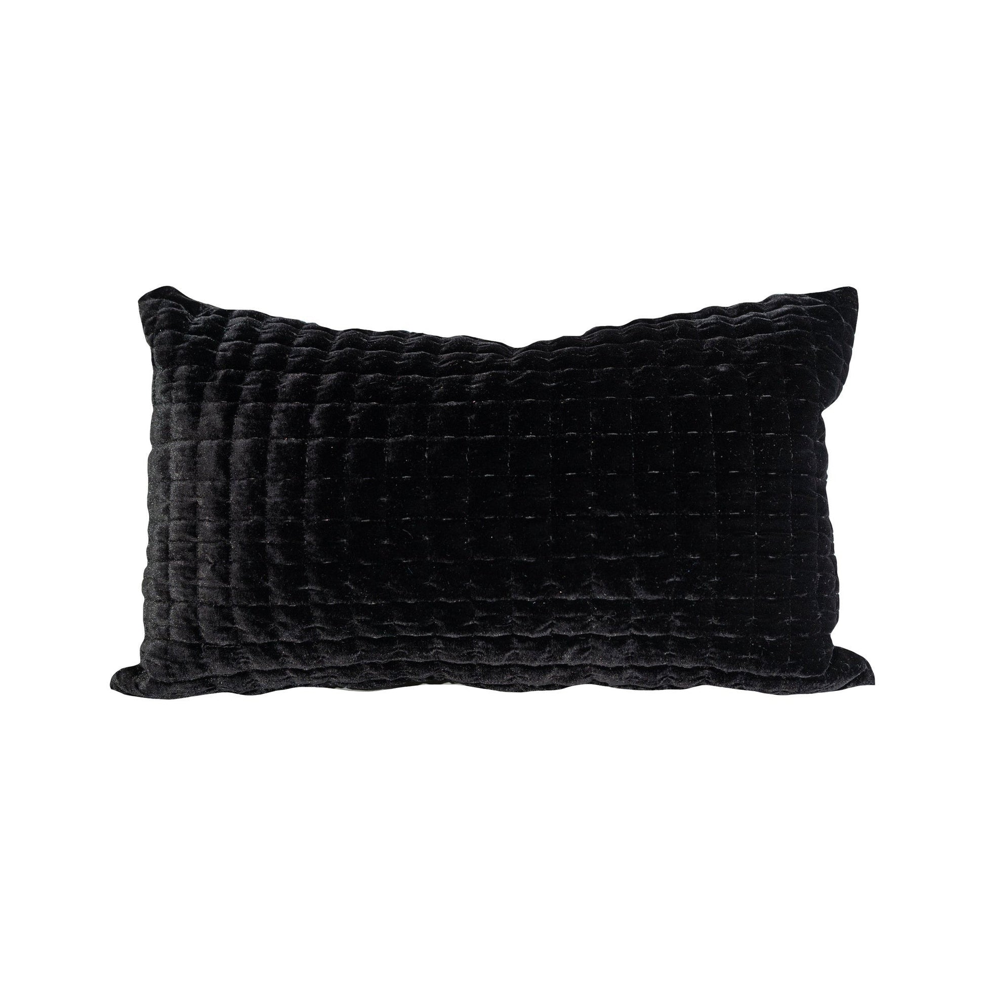 Layla Quilted Velvet Cushion 2PC